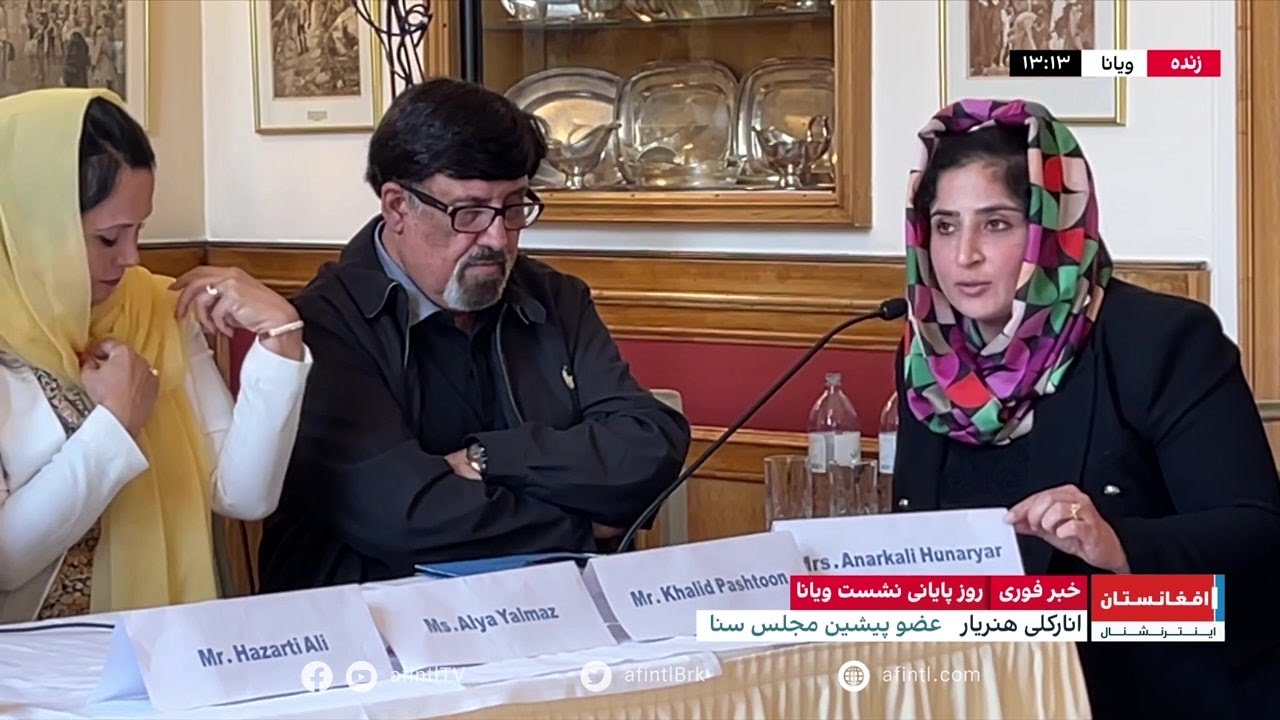 سخنان انارکلی هنریار، عضو پیشین مجلس سنا در نشست ویانا