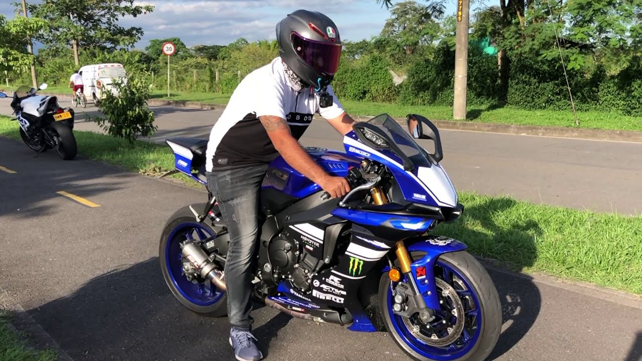 YAMAHA R1 SOUND EXHAUST SC PROJECT
