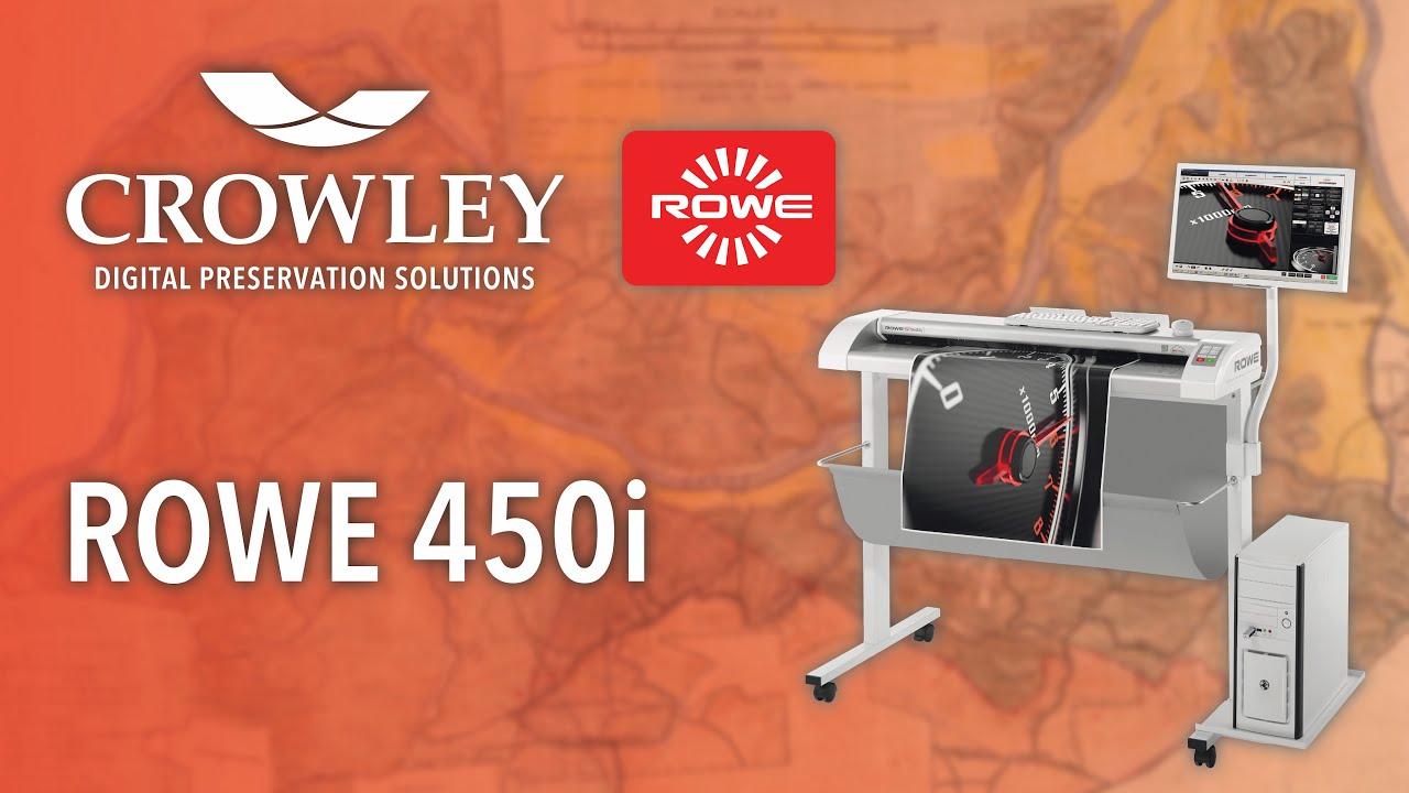 ROWE Scan 450i | Map, Blueprint and Large Format Scanner