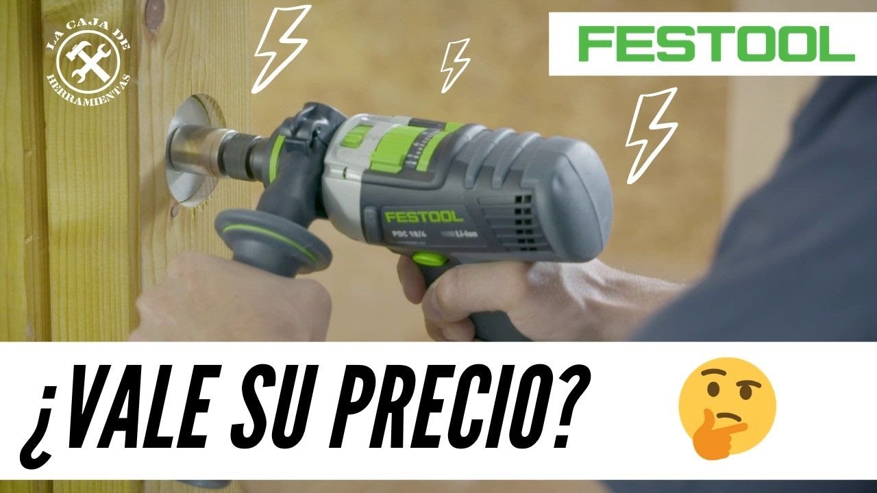 Taladro a batería FestooL ¿Vale su precio?