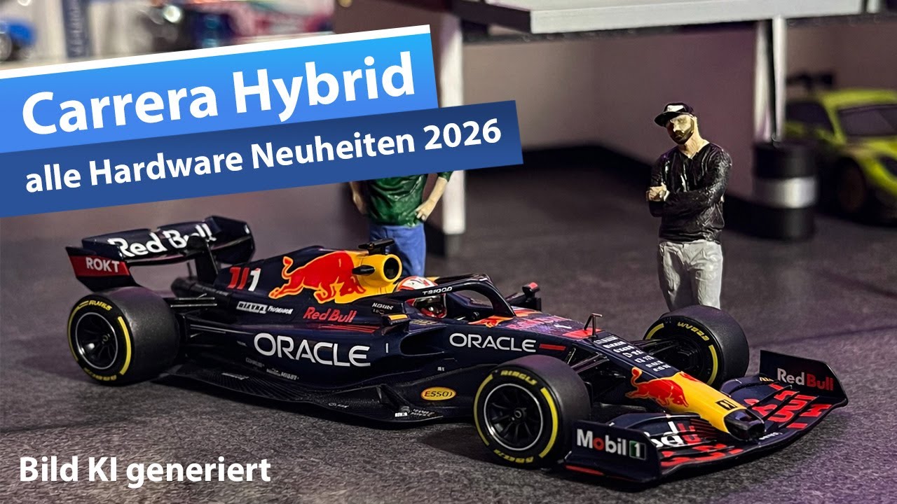 ALLE Carrera HYBRID Neuheiten! 🏁 Formel 1, GT3 & Zubehör! 📱🔥
