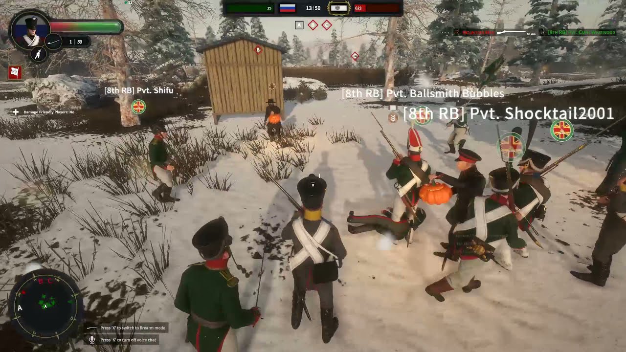 Holdfast regiment training