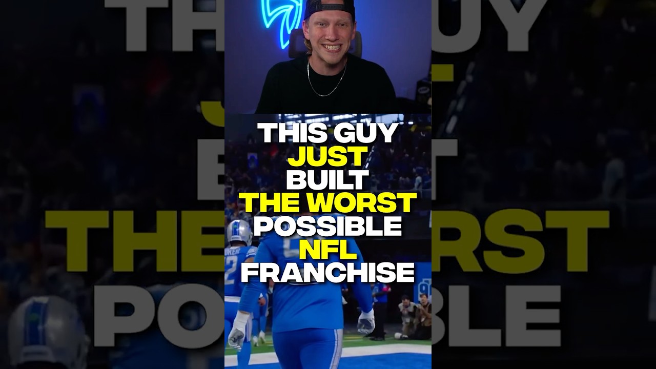 Building The Worst Possible NFL Team 🤬 #nfl #shorts