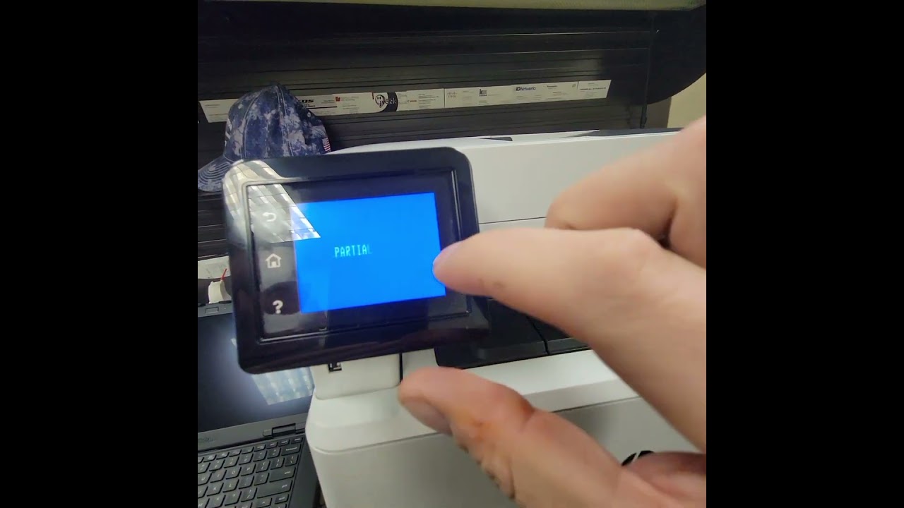 HP LaserJet MFP 4101fdn Factory Reset