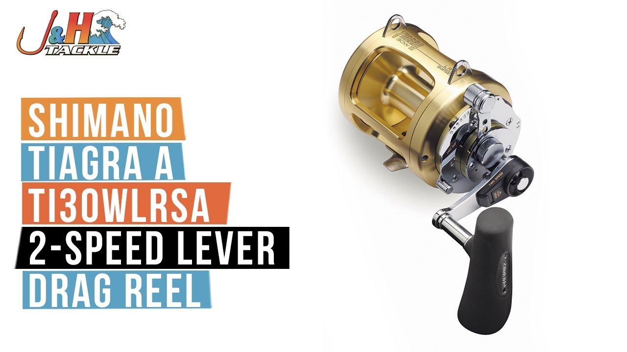 Shimano Tiagra A TI30WLRSA 2-Speed Lever Drag Reel | J&H Tackle