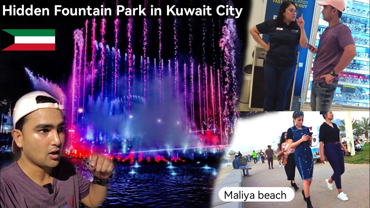 Musical Fountain Show in Kuwait City | @WatchTheWorldBeauty