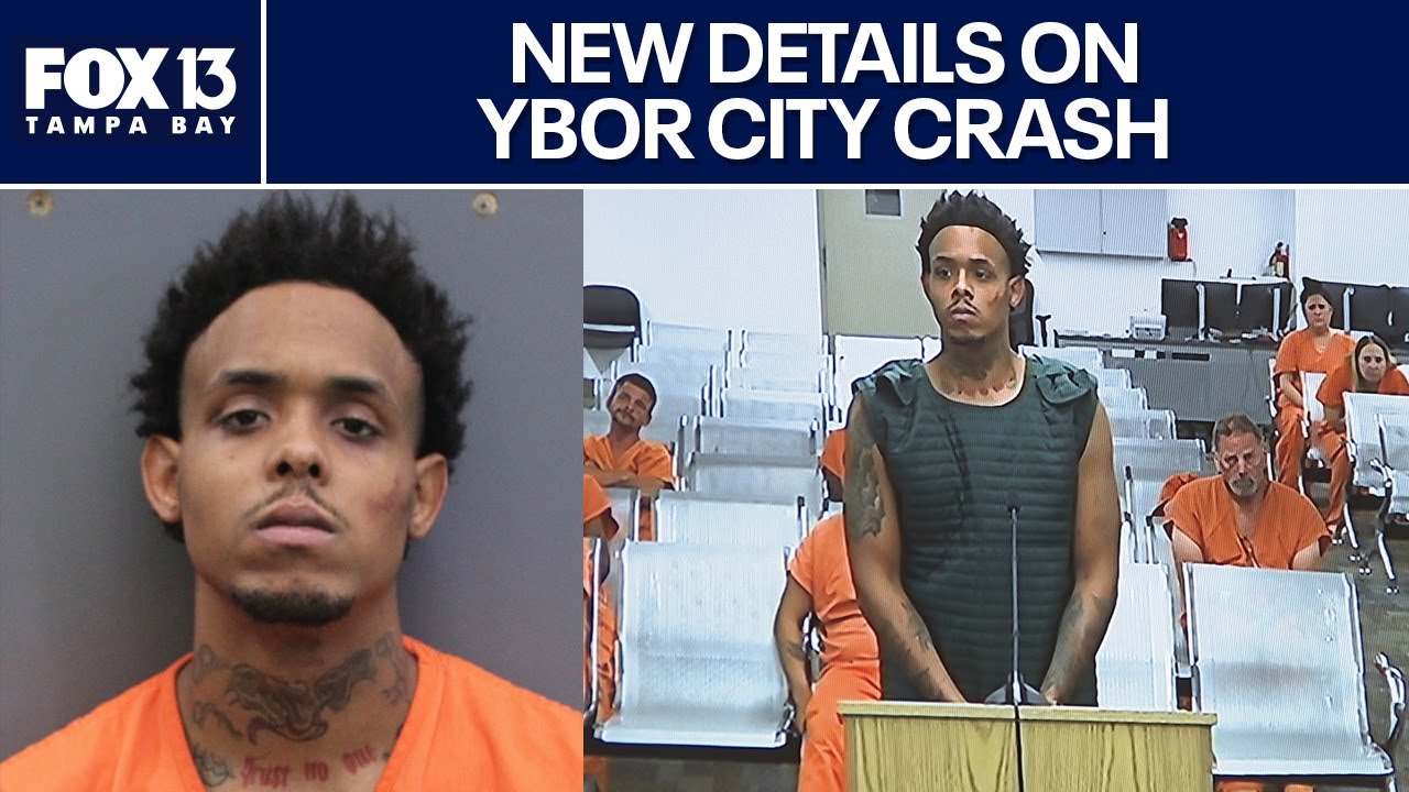Ybor City crash suspect accused of killing 4 makes first appearance