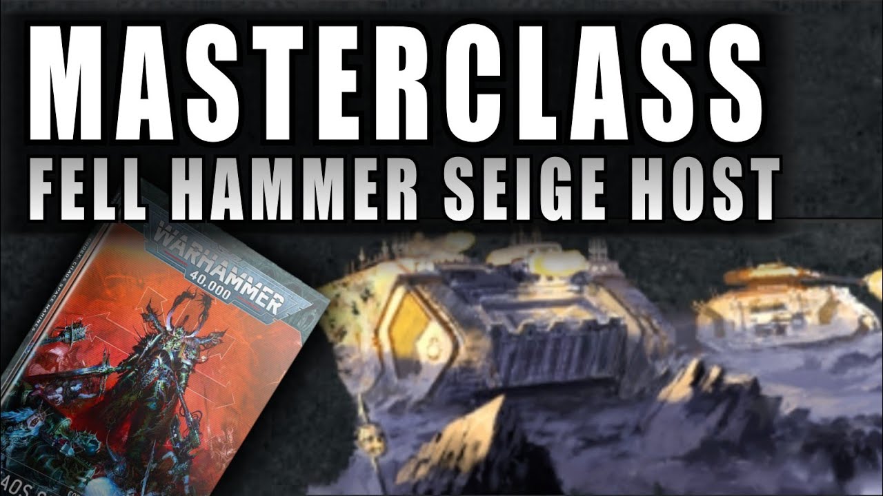 How to Play Fellhammer Siege-host - Chaos Space Marines - Detachment Masterclass