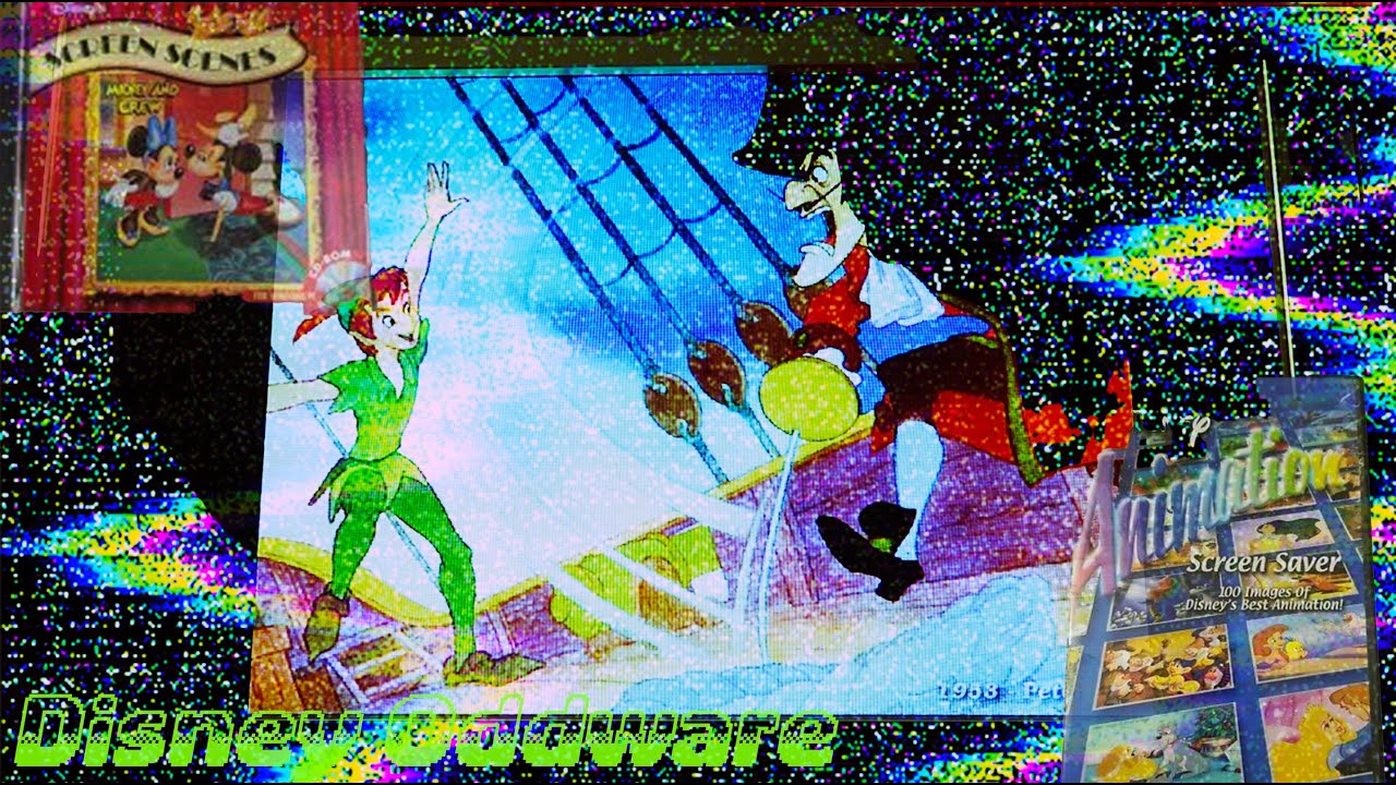 Disney Oddware || Mickey and Crew Screen Scenes (1995) & Disney Animation Screensaver (2002)