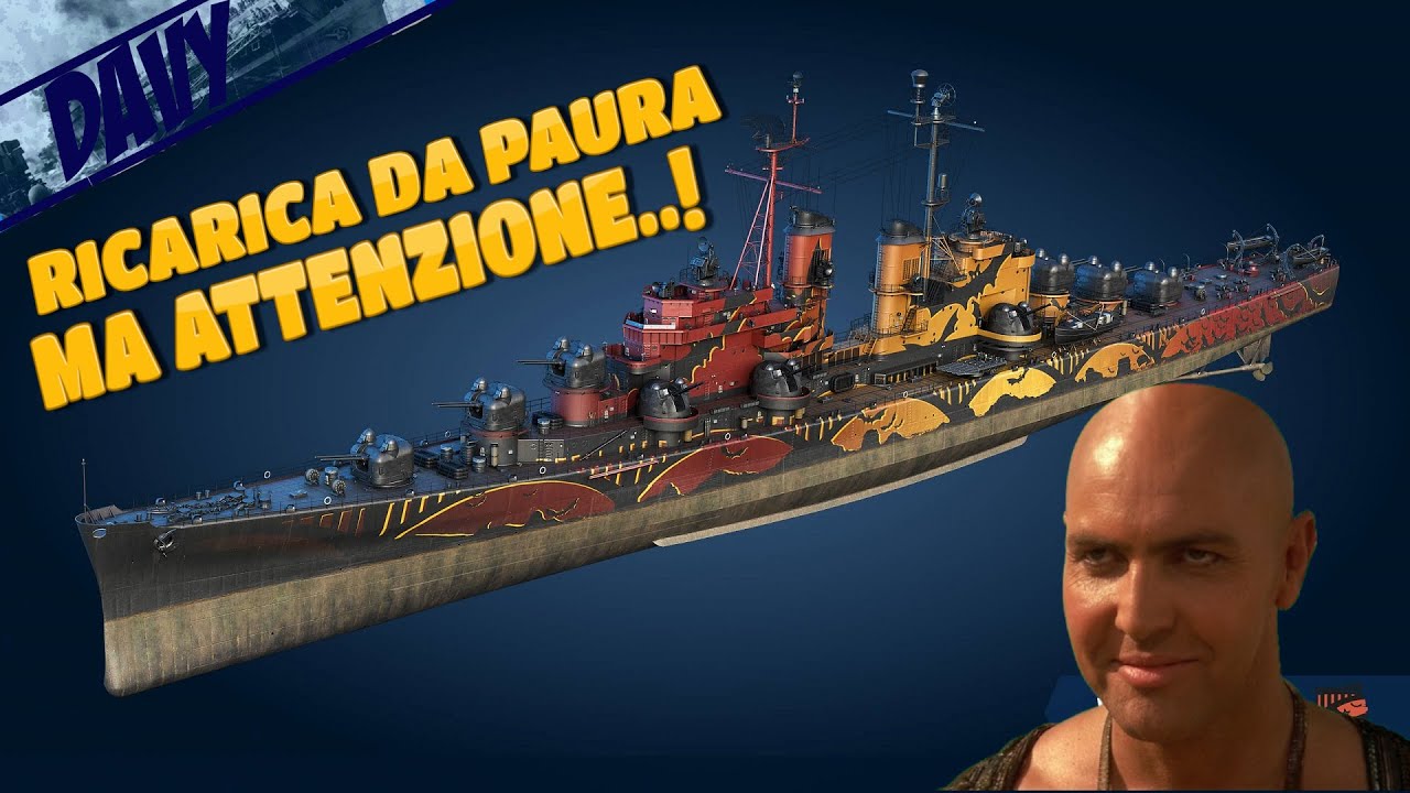 AUSTIN, CANNONI DA 127mm ULTRARAPIDI (con consumabile attivo..!)⚓WORLD OF WARSHIPS ITA⚓