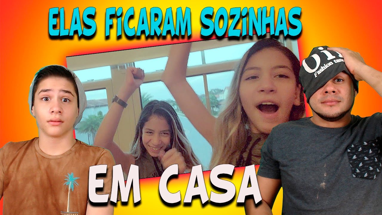 REAGINDO - SOZINHAS EM CASA NOS ESTADOS UNIDOS - PLANETA DAS GÊMEAS