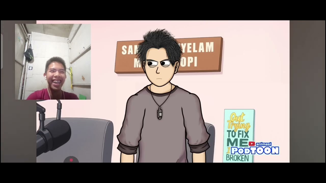 Kocak parah sih!!!😭😭 | REACTION ANIMASI PODTOON 
