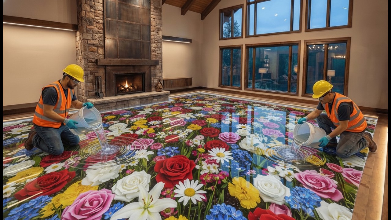 Top 5 Beautiful Epoxy Flooring Featuring Resin Pours for Statement Interiors