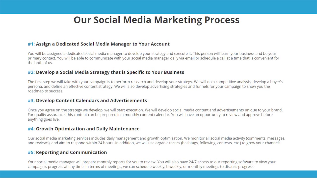MW Marketing - Social Media Marketing 2017 video short