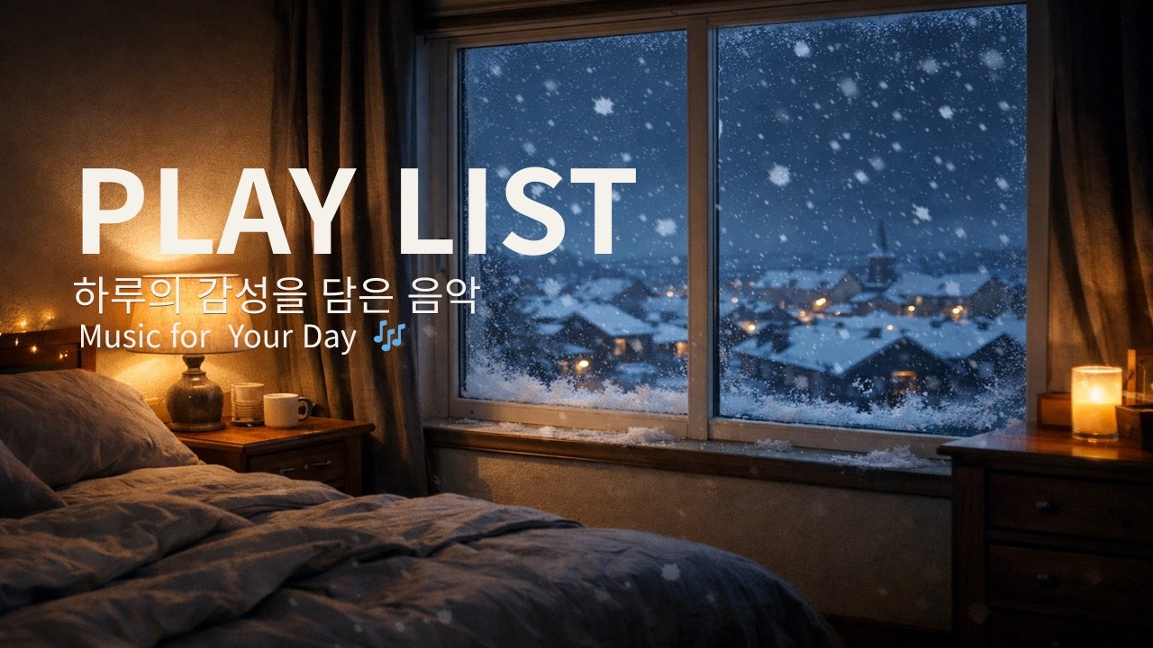 🎧자면서 듣기 좋은 음악 1시간 ☃️ |  수면BGM (Deep Rest & Healing) 🎵