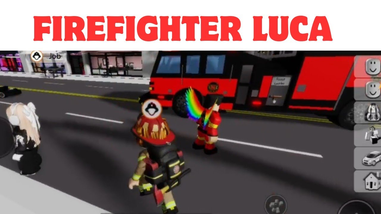 Luca As Fire Fighter Sub Series Episode 3| Zimal and Aaraj #gameplay  in #roblox#twoinoneframe 