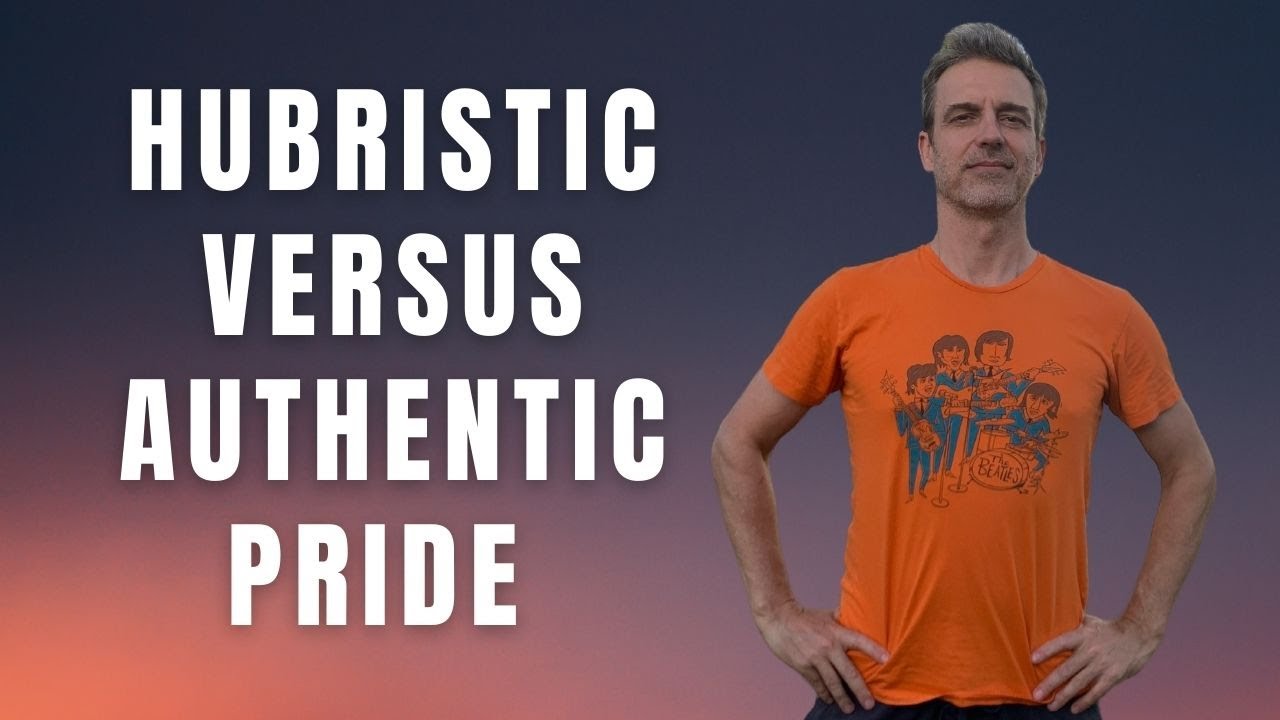 Is pride a good or bad thing? (Hint! It's a bit of both.)
