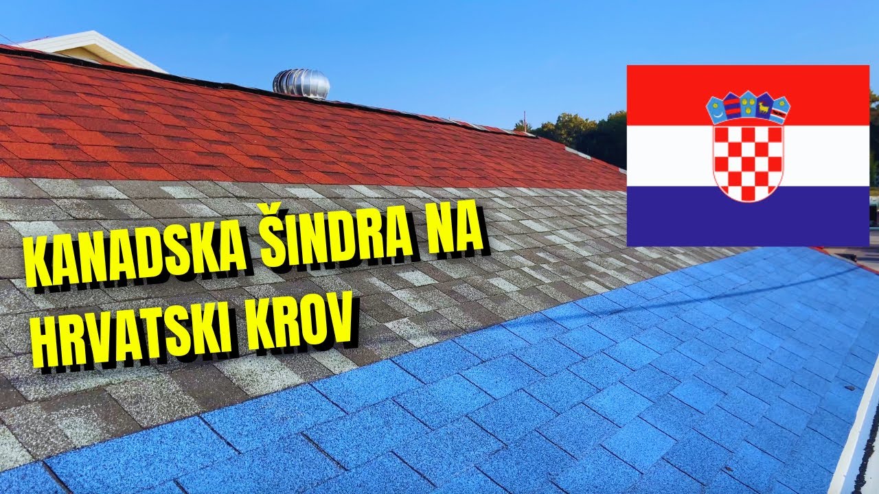 KANADSKA ŠINDRA NA HRVATSKI KROV