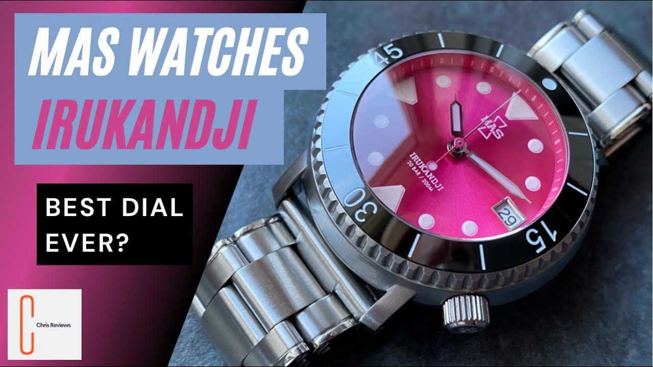 MAS Watches Irukandji divers watch. Microbrand. Is this the best dial for the price? Full Review. HD