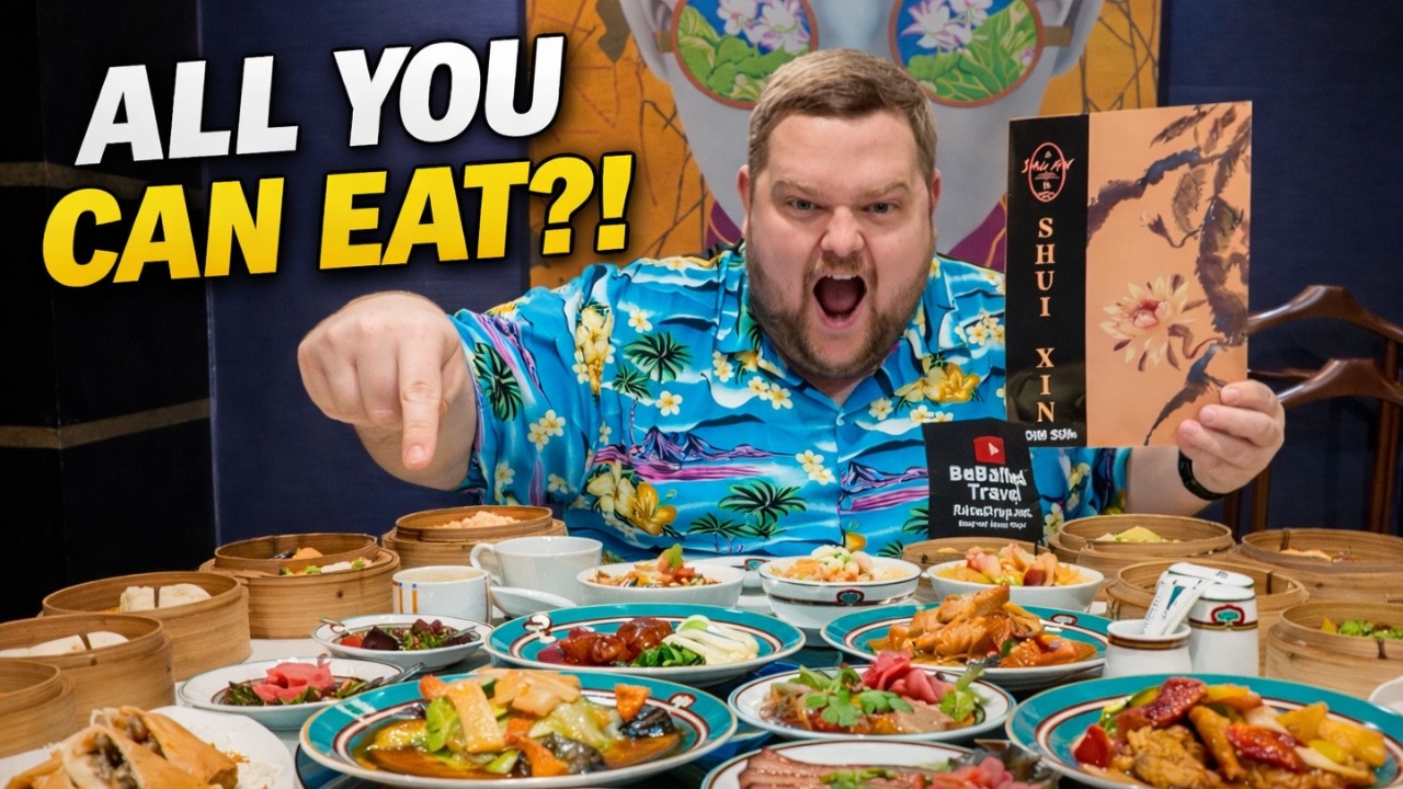 ALL YOU CAN EAT Dim Sum Buffet in Bangkok 🇹🇭 Worth It?