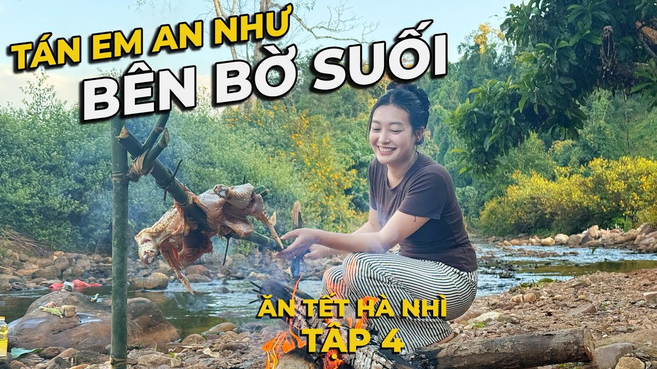 Tán Em An Như Ở Bờ Suối Bằng Con Vật Ai Thấy Cũng Sợ..!! Thương Em Ghê
