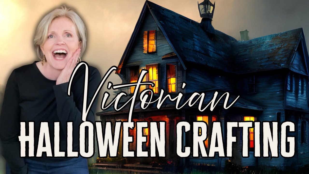Vintage VICTORIAN Halloween Multi-media Craft Inspiration