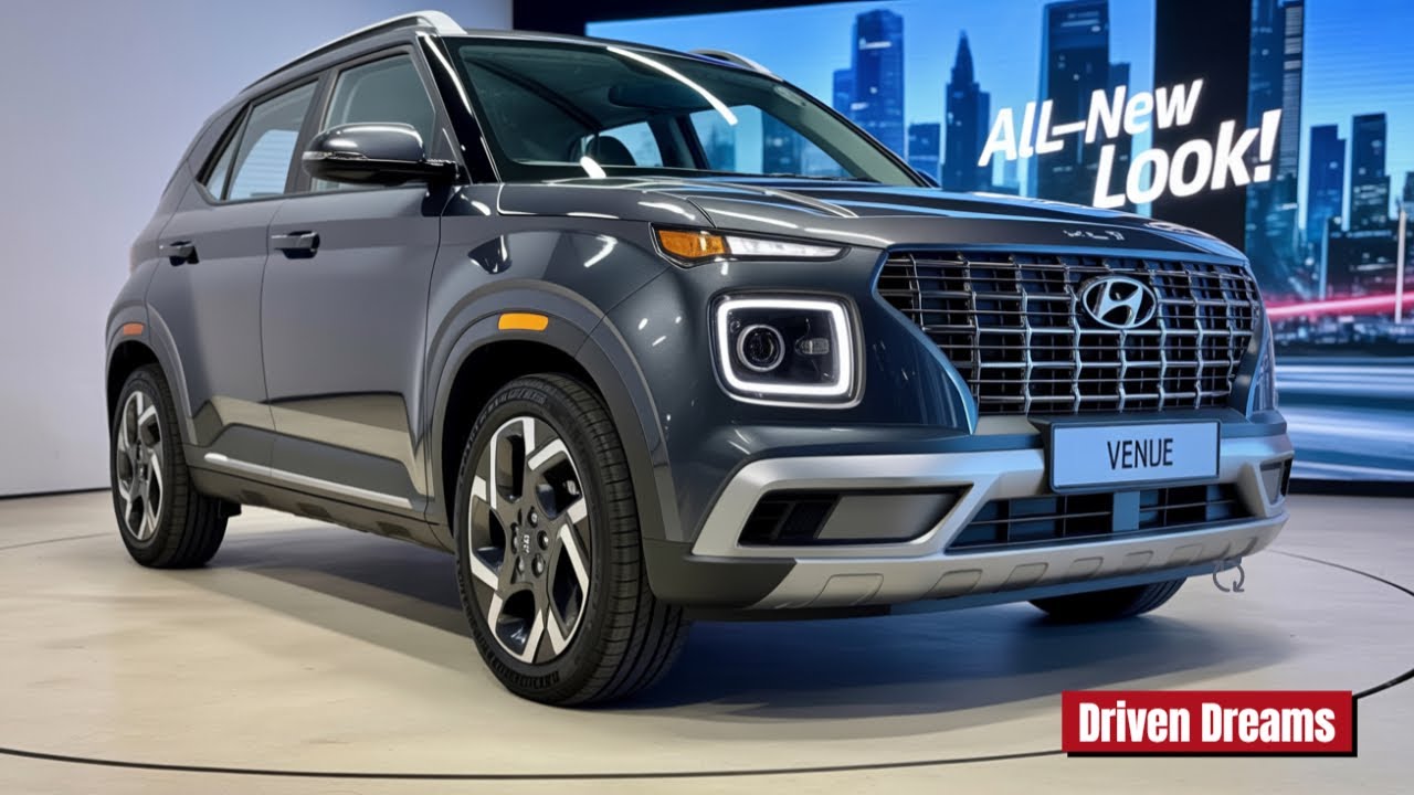 Абсолютно новый Hyundai Venue 2026 года — HYUNDAI Venue получает смелый новый облик в 2026 году!