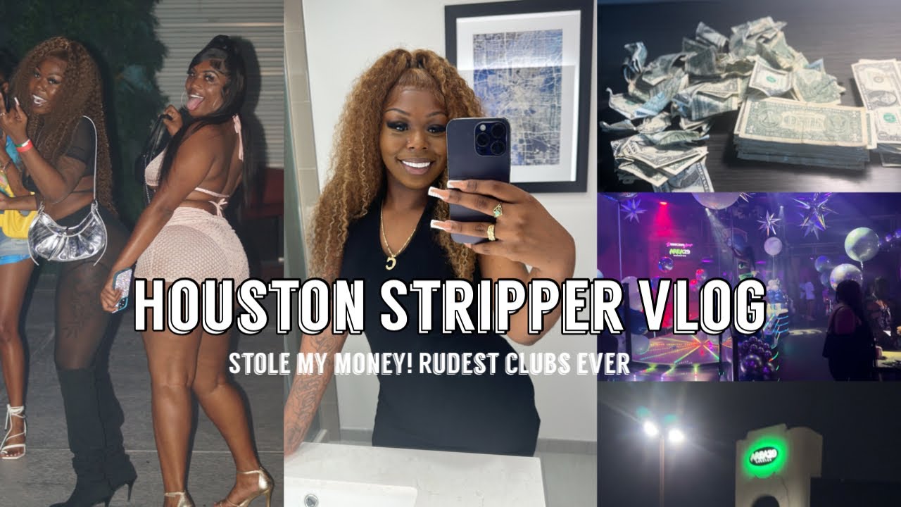 Houston Stripper Vlog, THEY STOLE 500$+ FROM ME, Rudest Clubs Ever, Area 29, Kicked Out Section!