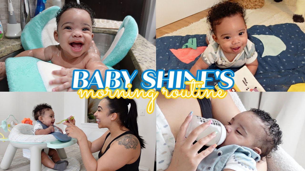 BABY SHINE'S MORNING ROUTINE! *Too Cute*