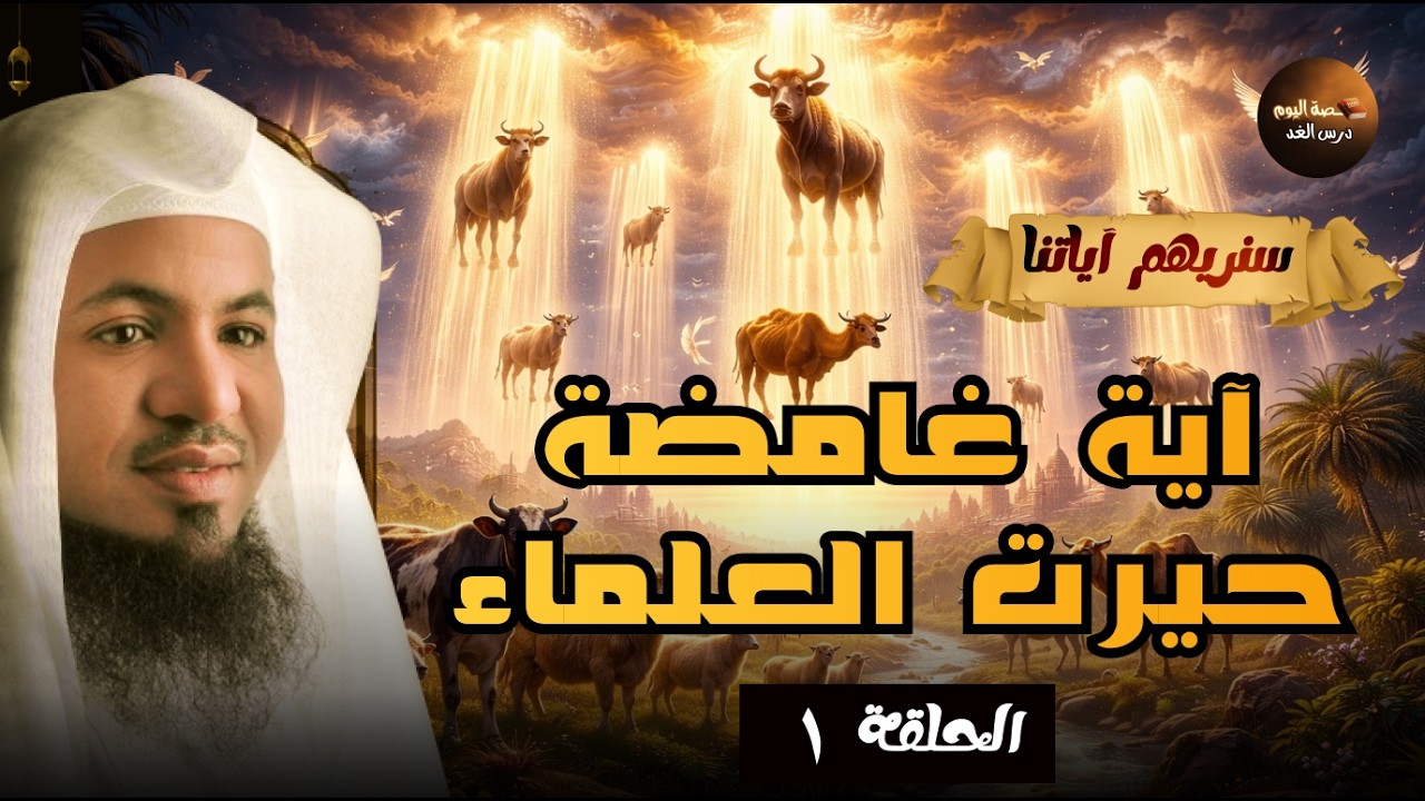 هل الأنعام أنزلت من السماء فعلًا؟ 🤔 أسرار مذهلة و إعجاز بياني🧠 مع العلامة الشيخ محمد الشنقيطي