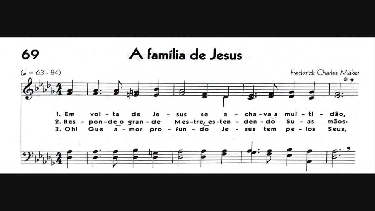 Hinário 5 CCB - Hino 069 - A família de Jesus - Strings - Teclado Yamaha PSR S670