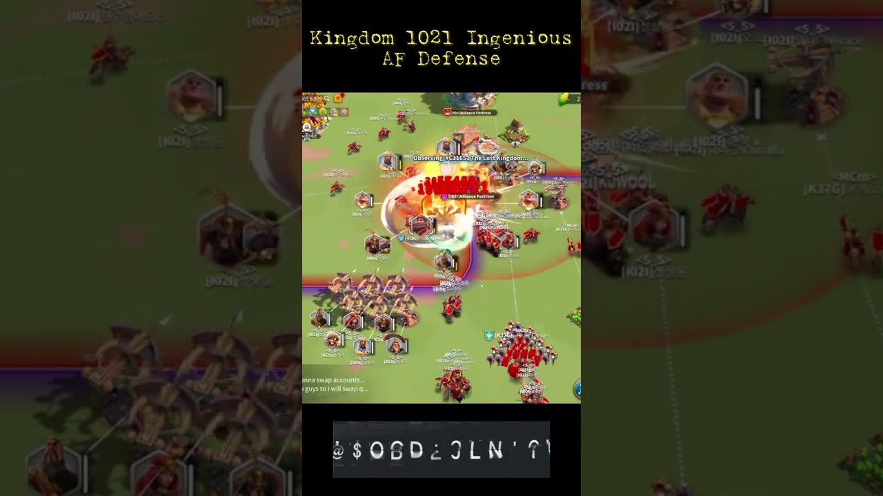 Kingdom 1021 Ingenious AF Defense against Sargon Tariq double rally 😎