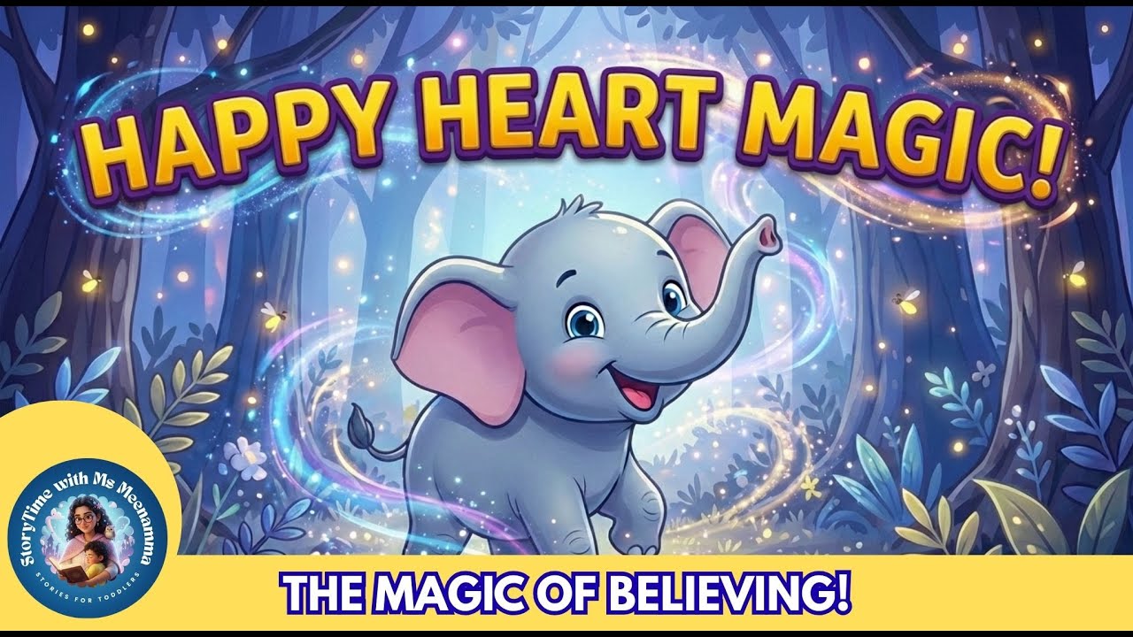 The Happy Heart Magic: A Story to Build Confidence in Kids 🐘