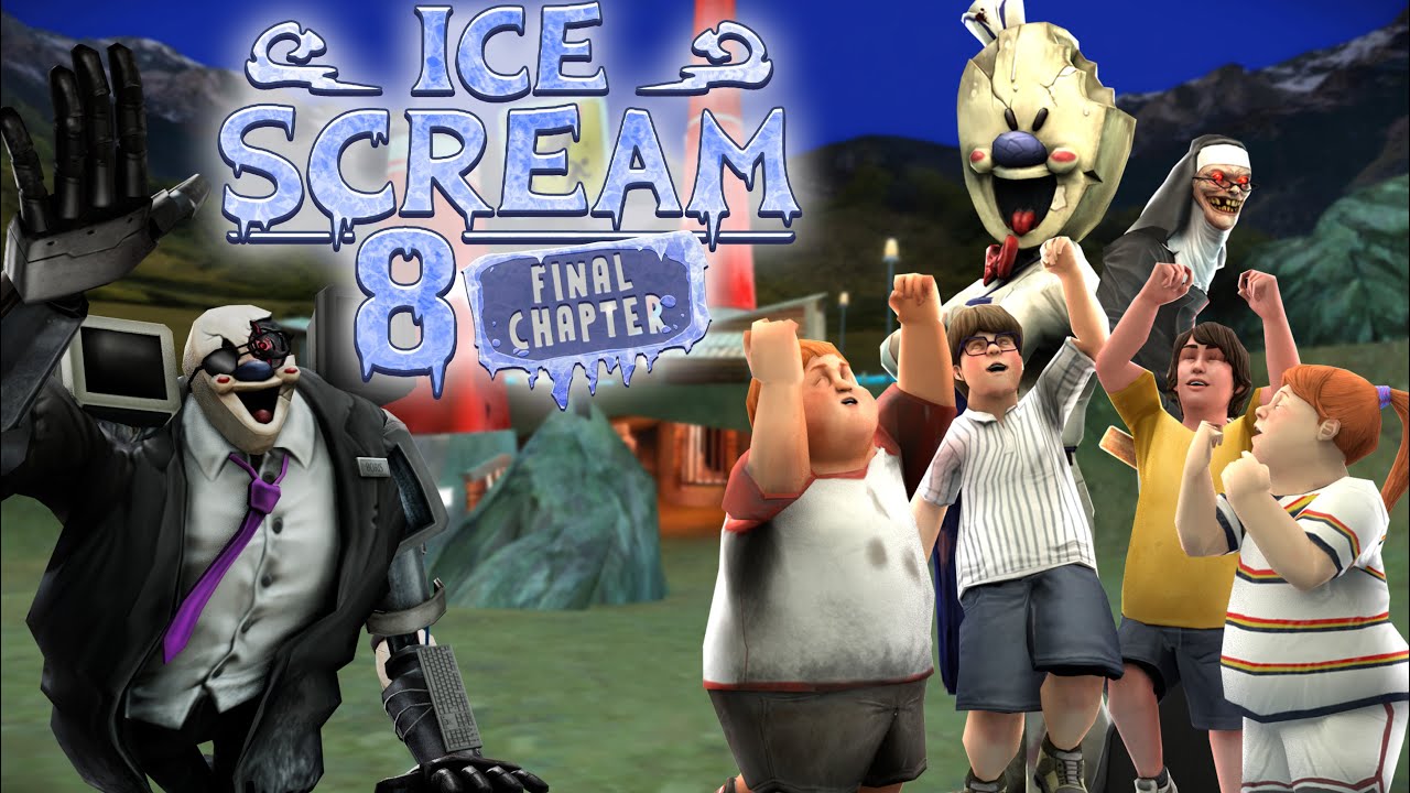 ICE SCREAM 8 FINAL - ALL ENDINGS FACTORY ESCAPE