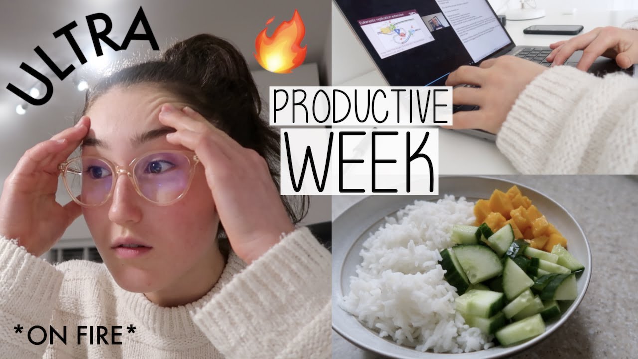 ULTRA PRODUCTIVE WORK / STUDY WEEK (MON - SAT WITH TIMINGS)