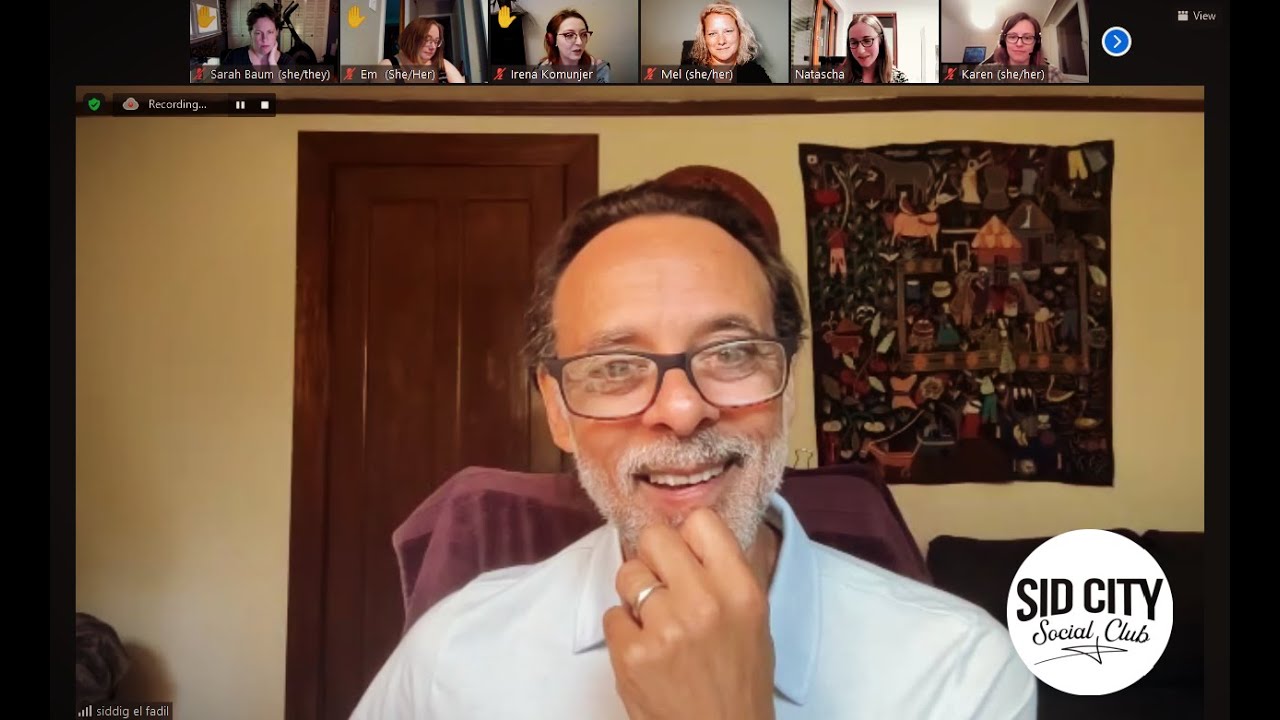 Alexander Siddig Live Zoom - August 19, 2022 #SidCitySocialClub