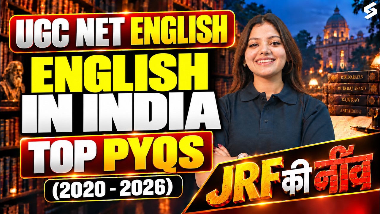 UGC NET English Literature Classes 2026 | English in India UGC NET PYQ | UGC NET English By Dakshita