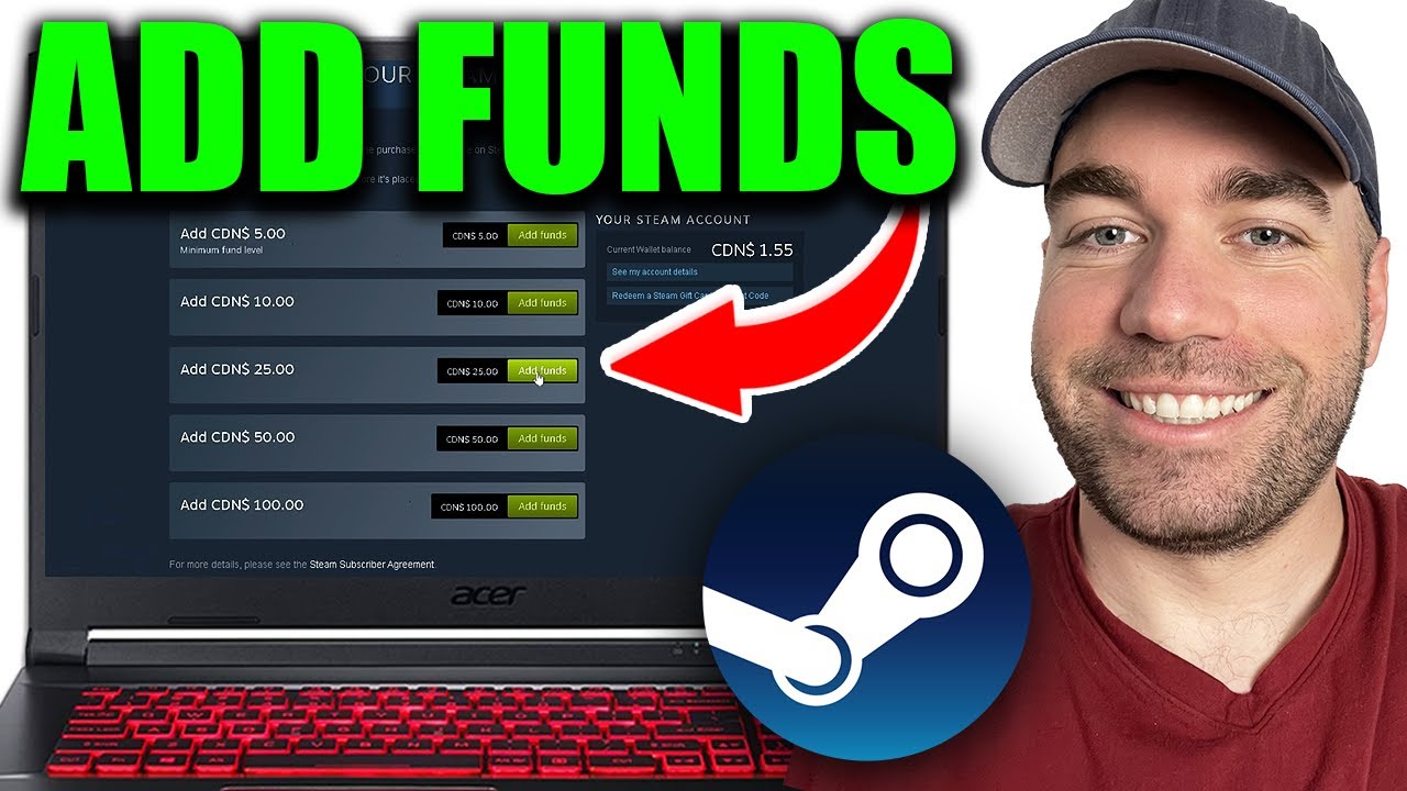 Как добавить средства в свой кошелёк Steam &mdash; простое руководство