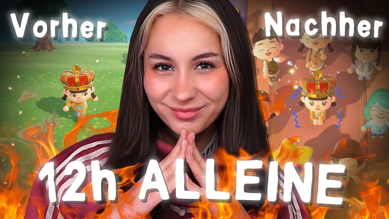 Ich habe meine Zuschauer 12 Stunden ALLEINE auf meiner Insel gelassen…