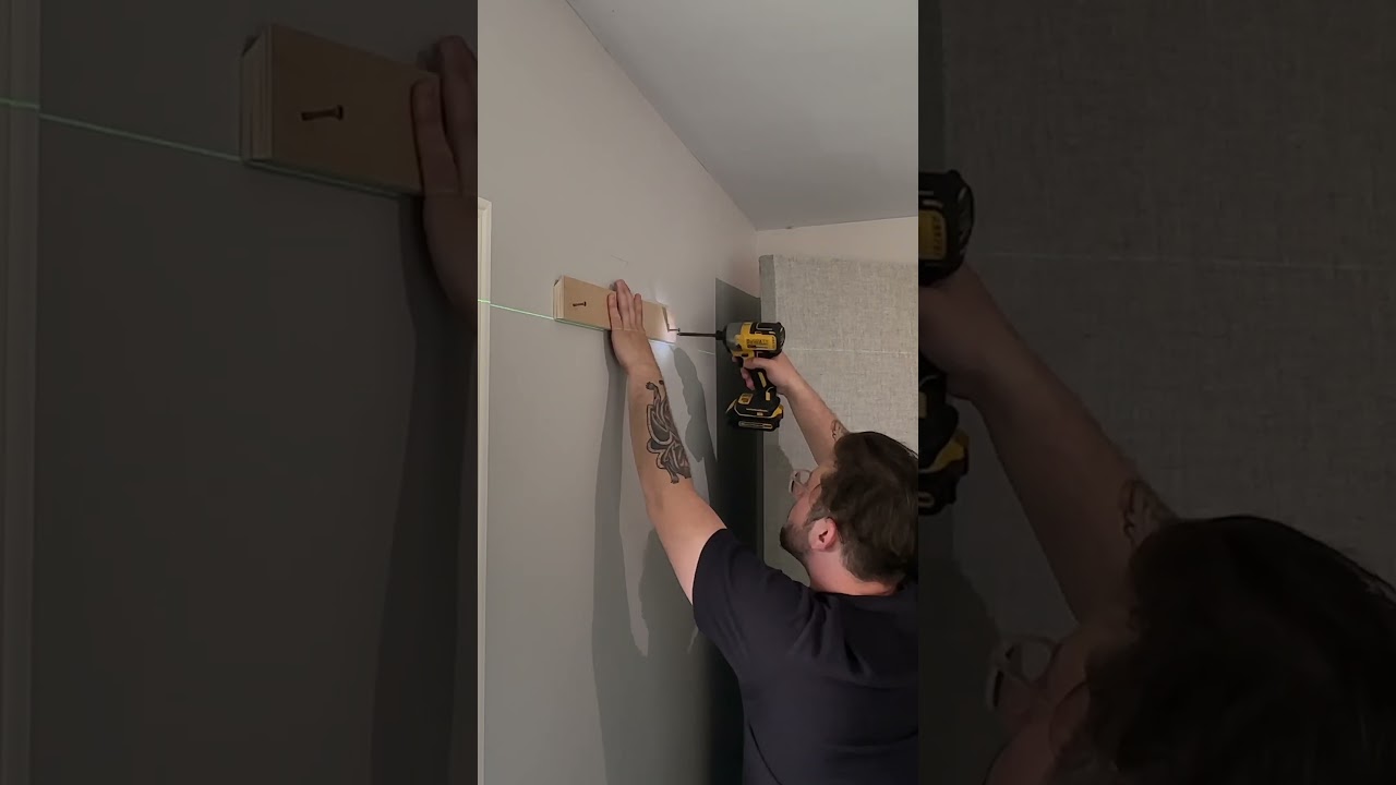 Building a PRO home studio! #diy #studio #trending Full video on channel!