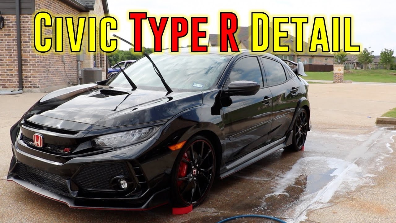 Honda Civic Type R Detail (ASMR)
