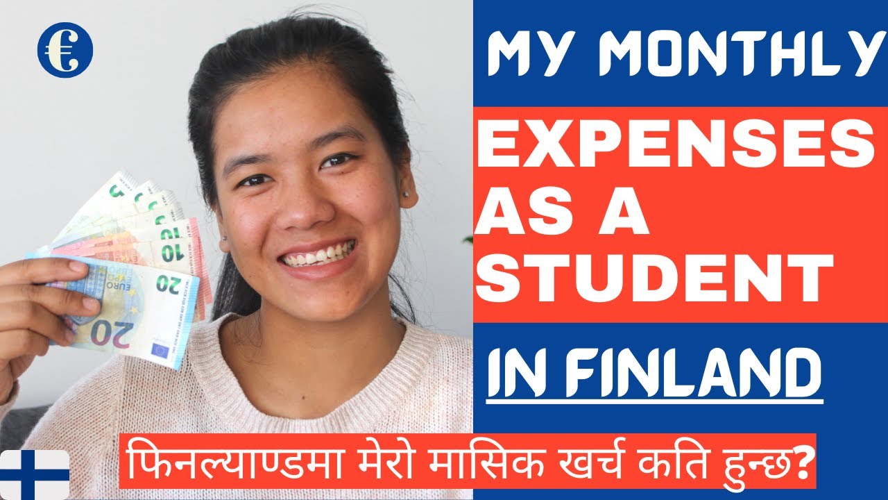 My Monthly Expenses in Finland as a Student (फिनल्याण्डमा मेरो मासिक खर्च कति  हुन्छ?)