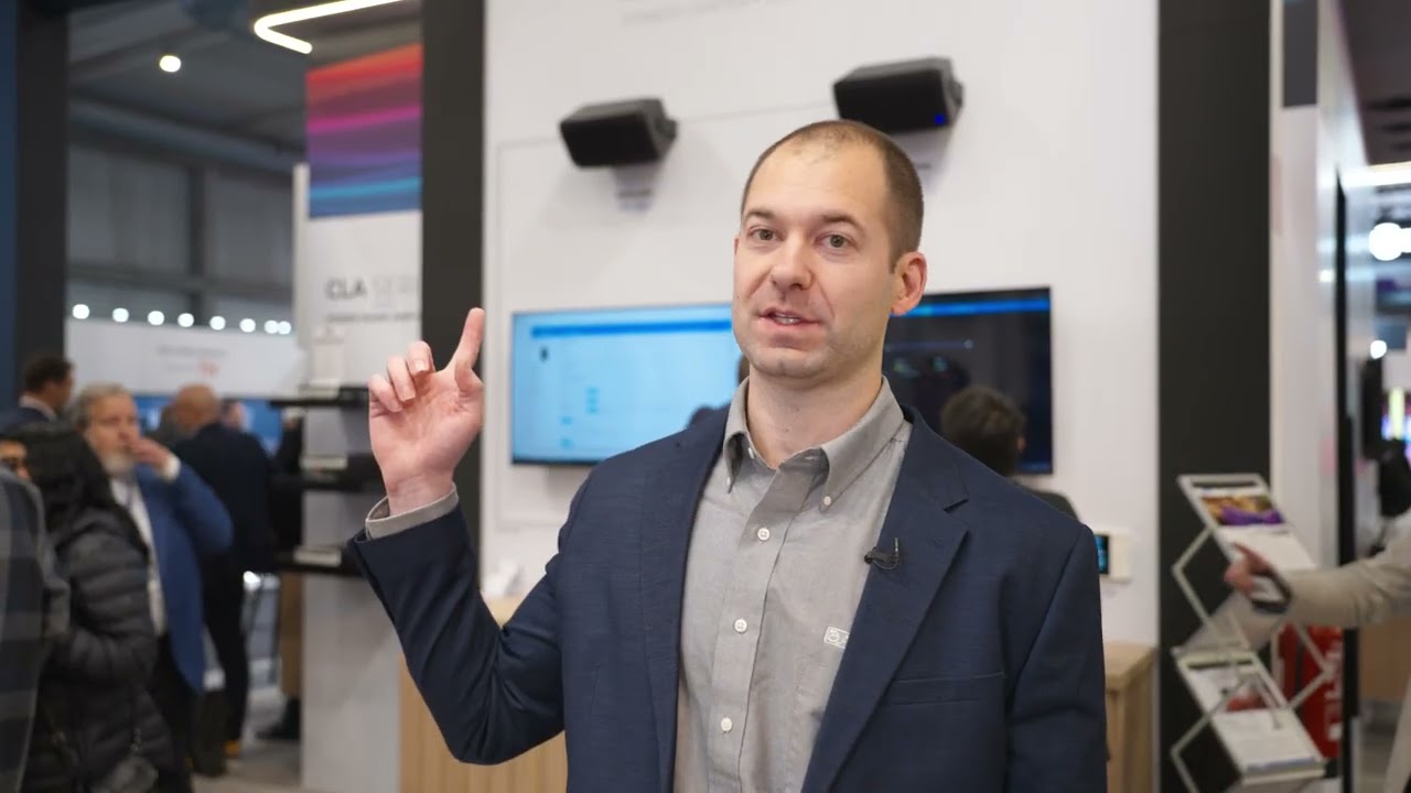 PSNI & AtlasIED show Premium Dante® Loudspeakers and Smart Mixer Amplifiers at ISE 2026