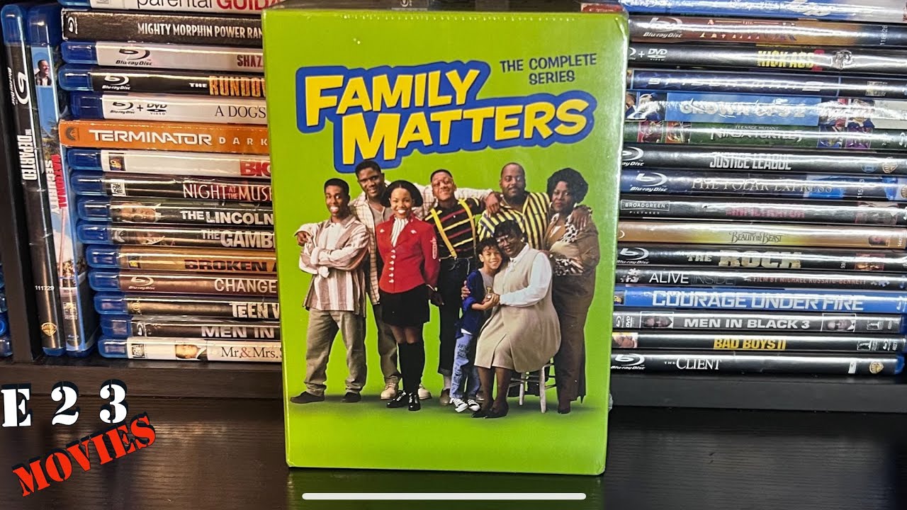 Family Matters: The Complete Series DVD UNBOXING
