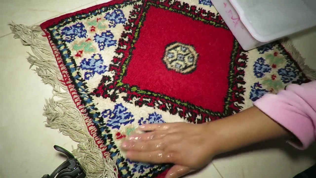 طريقتي في تنظيف الزربية او السجاد وفي اخر الفيديو دردشة قصيرة ودعاء