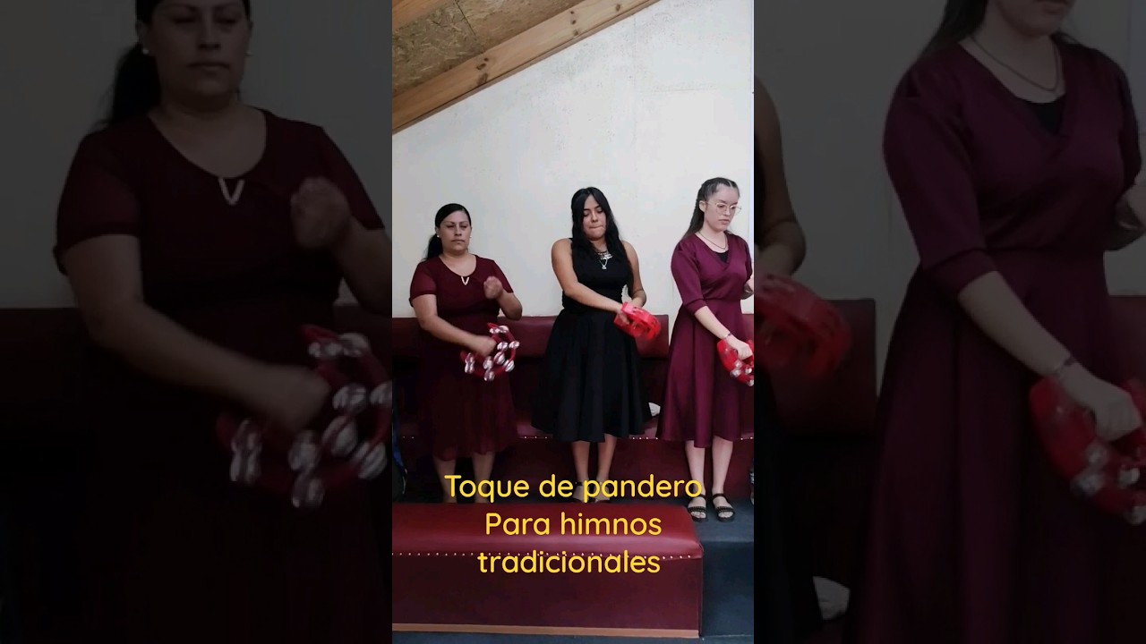 Toque de pandero para himnos tradicionales (figura: barril)