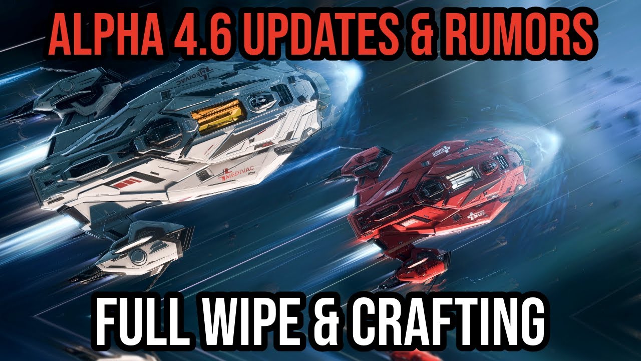 Обновления Star Citizen Alpha 4.6 — слухи о вайпе, крафт и новые миссии!