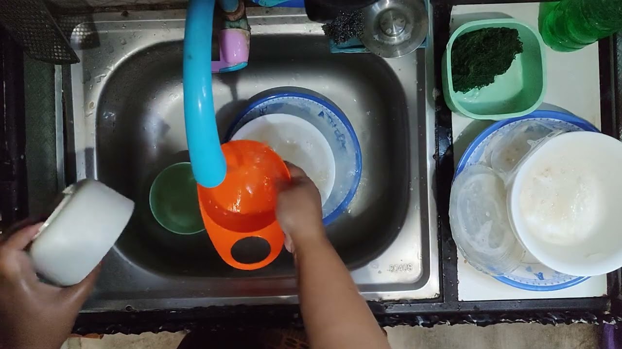 ASMR CUCI PIRING DAY 6