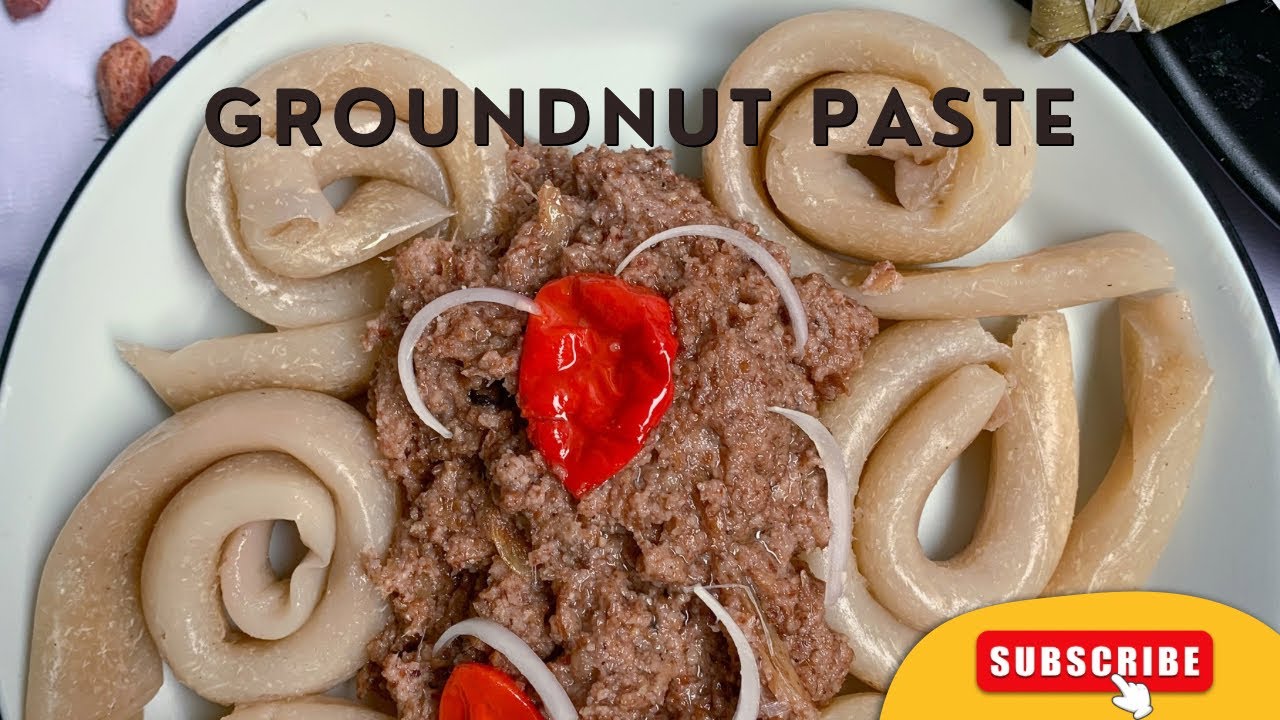 How to make Cameroon Groundnut paste| Nnam Wondo.  #CookingWithEyere #cameroonfood