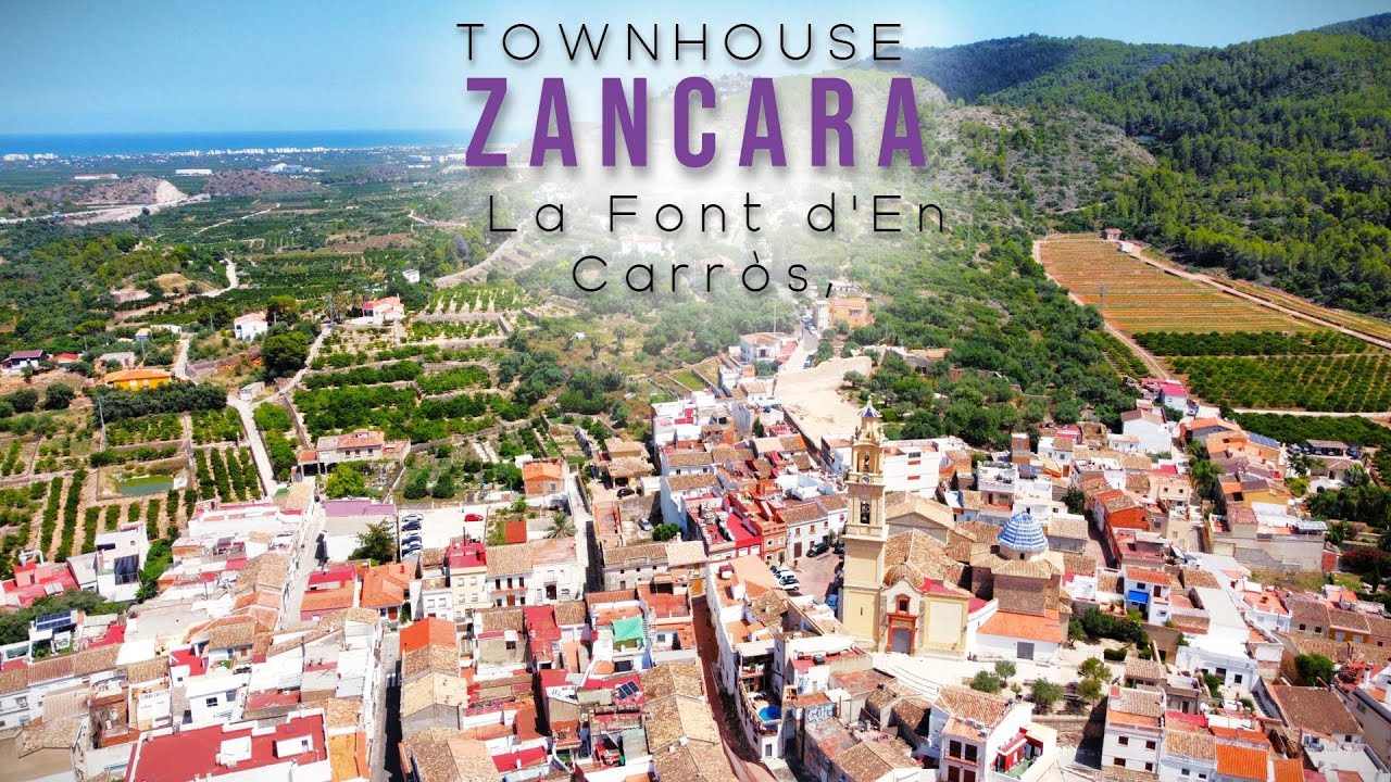 TOWNHOUSE ZANCARA *FSBS400* €279,000! La Font d'En Carròs, Valencia, Spain